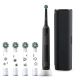 Набор электрическая зубная щетка Oral-B Pro 3 черная, насадки Cross Action 4 шт с наклейками Набор электрическая зубная щетка Oral-B Pro 3 черная, насадки Cross Action 4 шт с наклейками