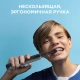 Набор электрическая зубная щетка Oral-B Pro 3 черная, насадки Cross Action 4 шт с наклейками 12