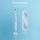 Набор электрическая зубная щетка Oral-B Pro 3 голубая + дорожный футляр 1