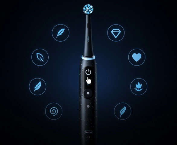 Электрическая зубная щетка Oral-B iO 10 Cosmic Black 7 режимов