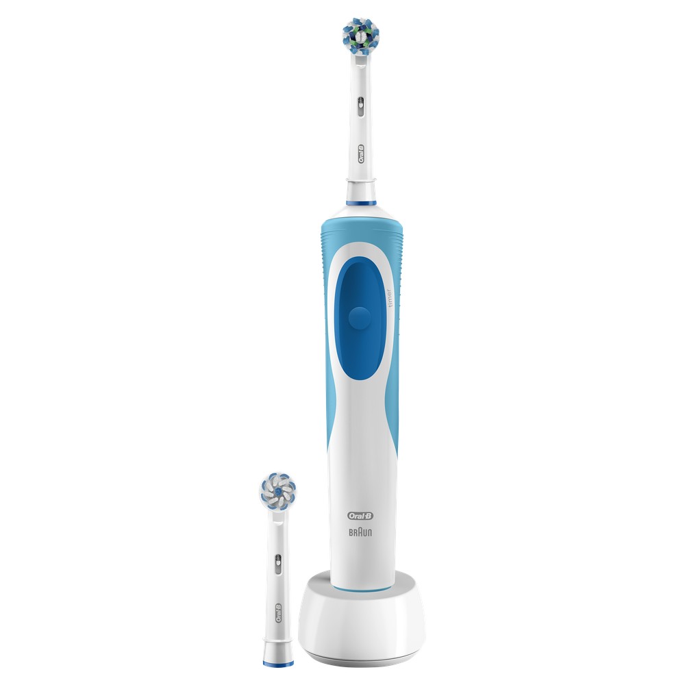 Электрическая зубная щетка Braun Oral-B Vitality D12.523.1 белый/синий