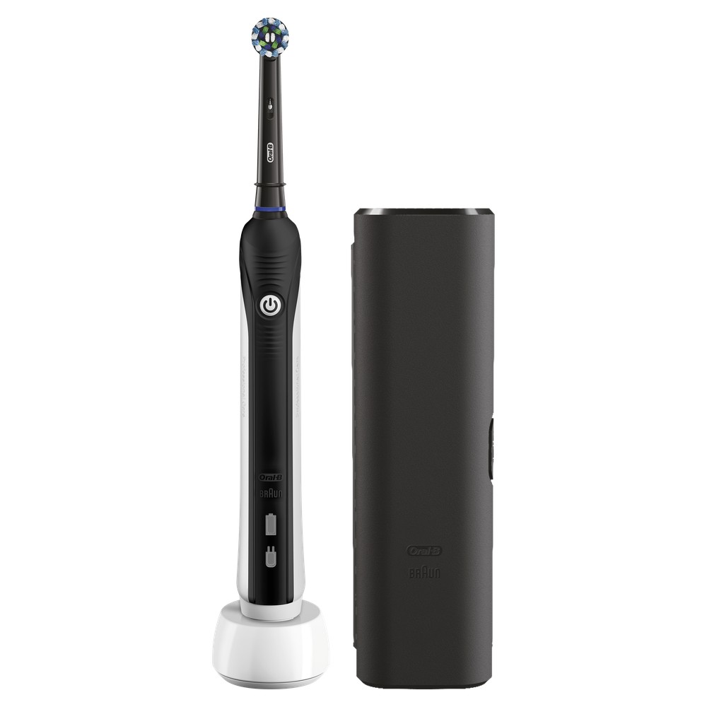 Электрическая зубная щетка Oral-B PRO 750 Black D 16513UX Футляр 439000₽