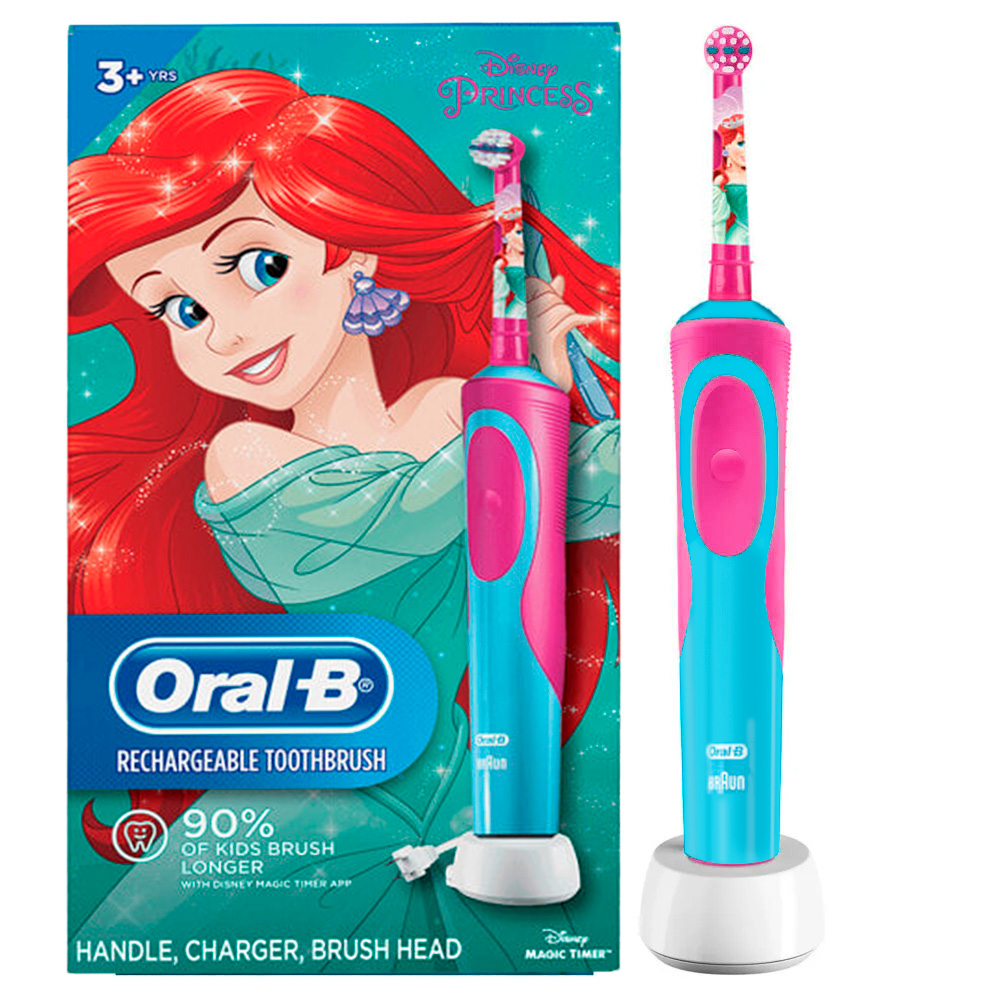 Детская электрическая зубная щетка Oral-B Vitality Kids Princess Принцессы D12513 368600₽