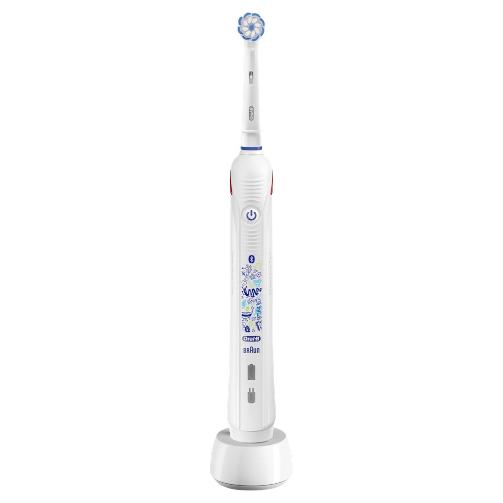 Детская электрическая зубная щетка Oral-B Smart 4 Junior Sensi D6015133 779400₽