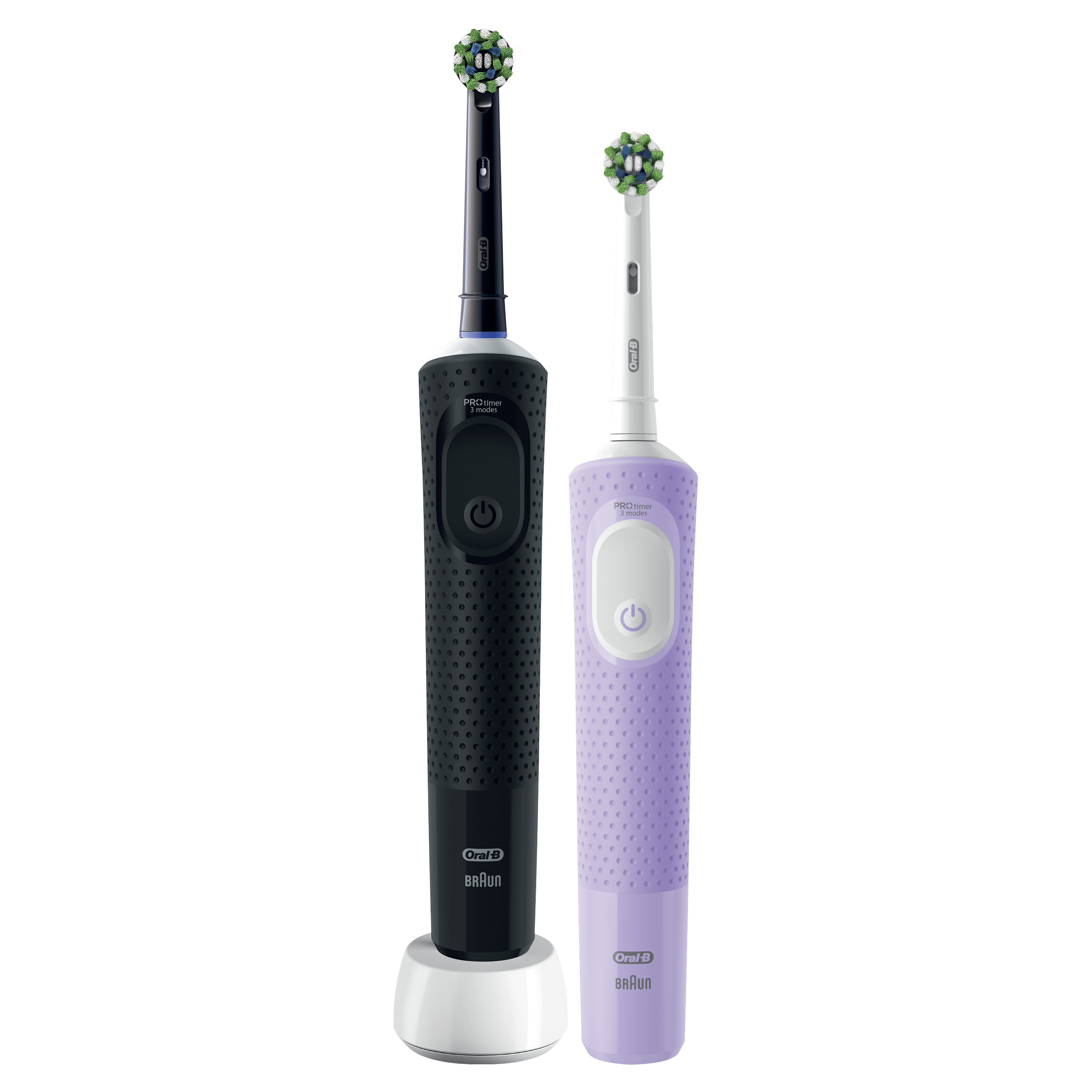 Набор электрических зубных щеток Oral-B Vitality Pro Duo Black Lilac в подарочной упаковке 679900₽